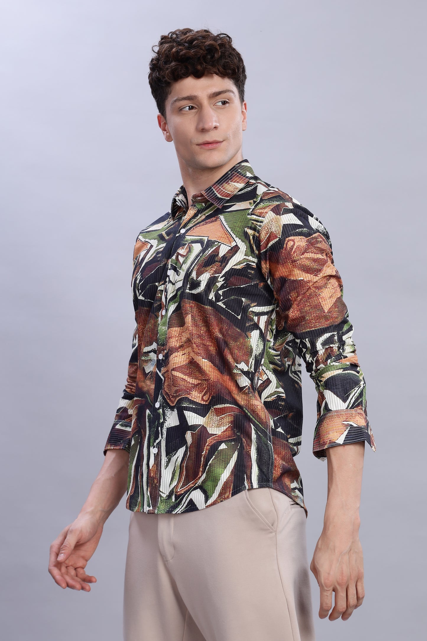 Cord Printed Shirt