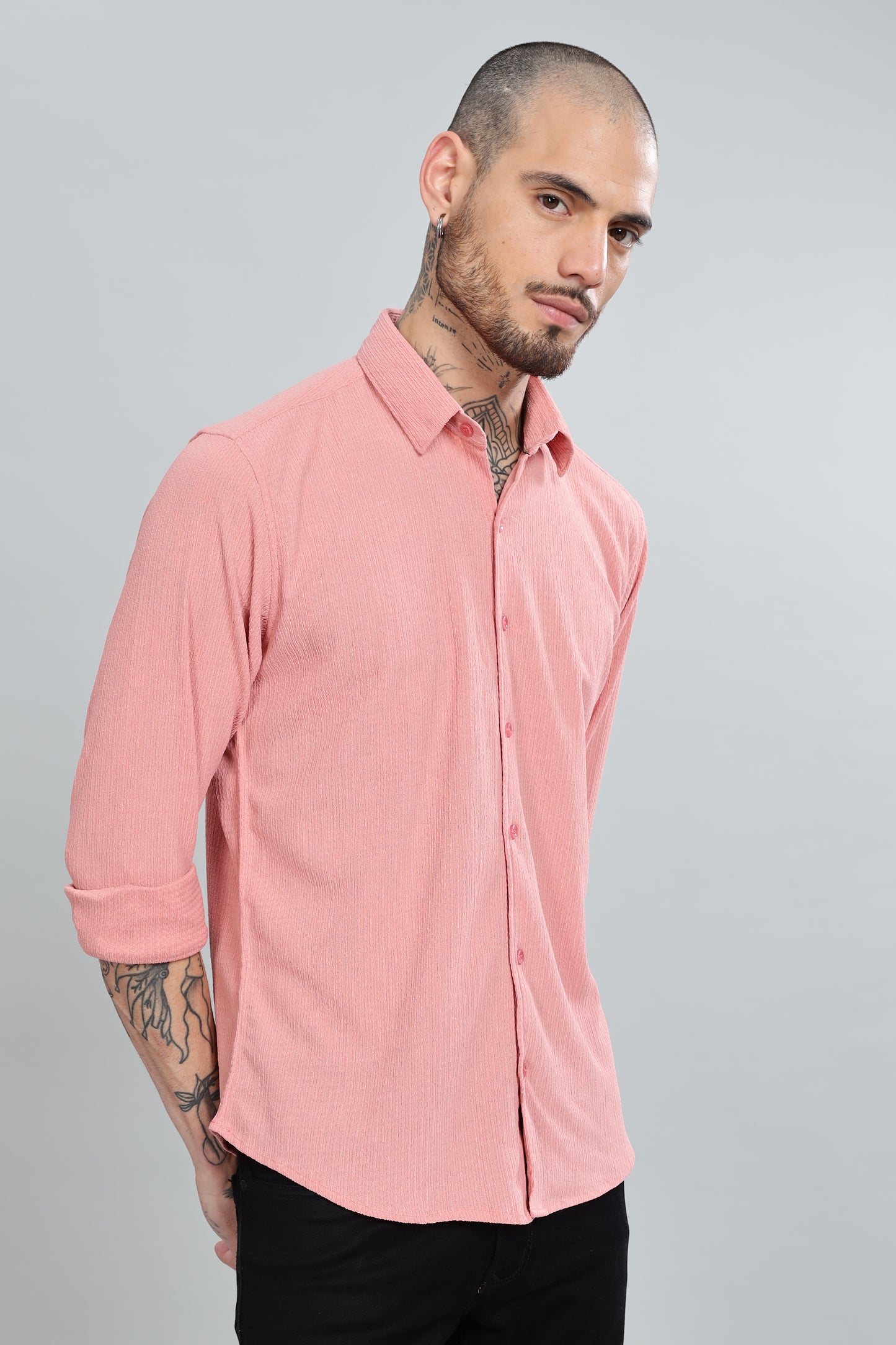 Pink Full Sleeves Shirt