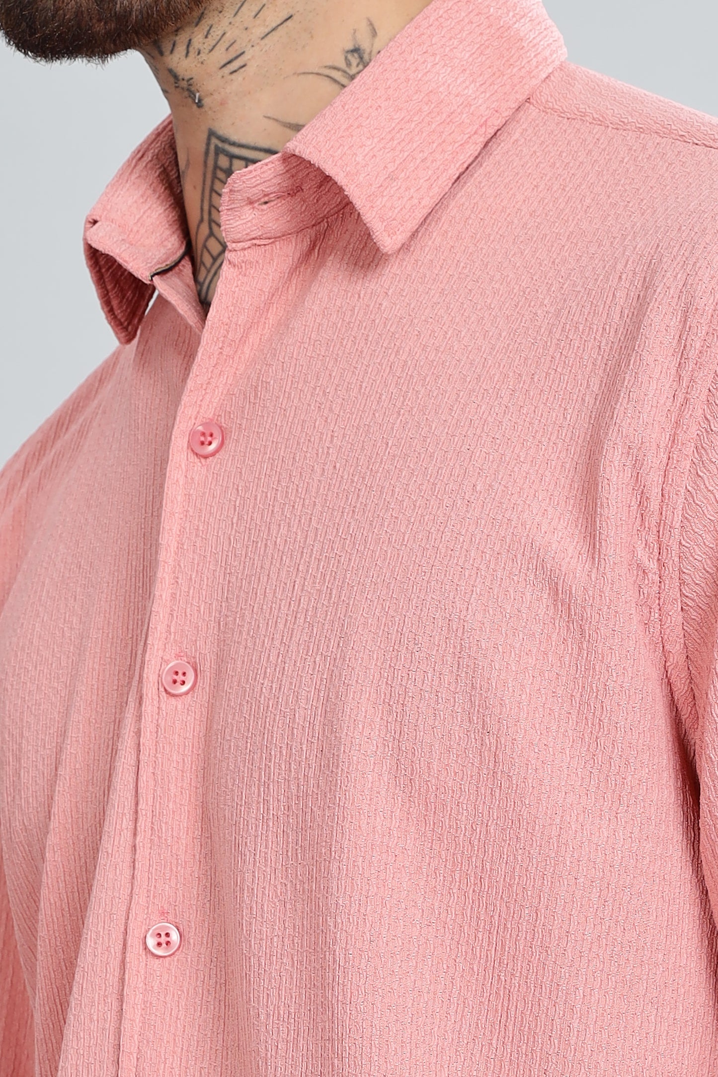 Pink Full Sleeves Shirt