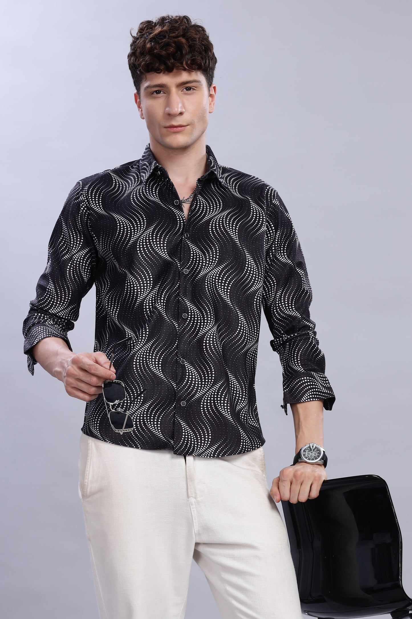 Black Illusion Luxe Shirt