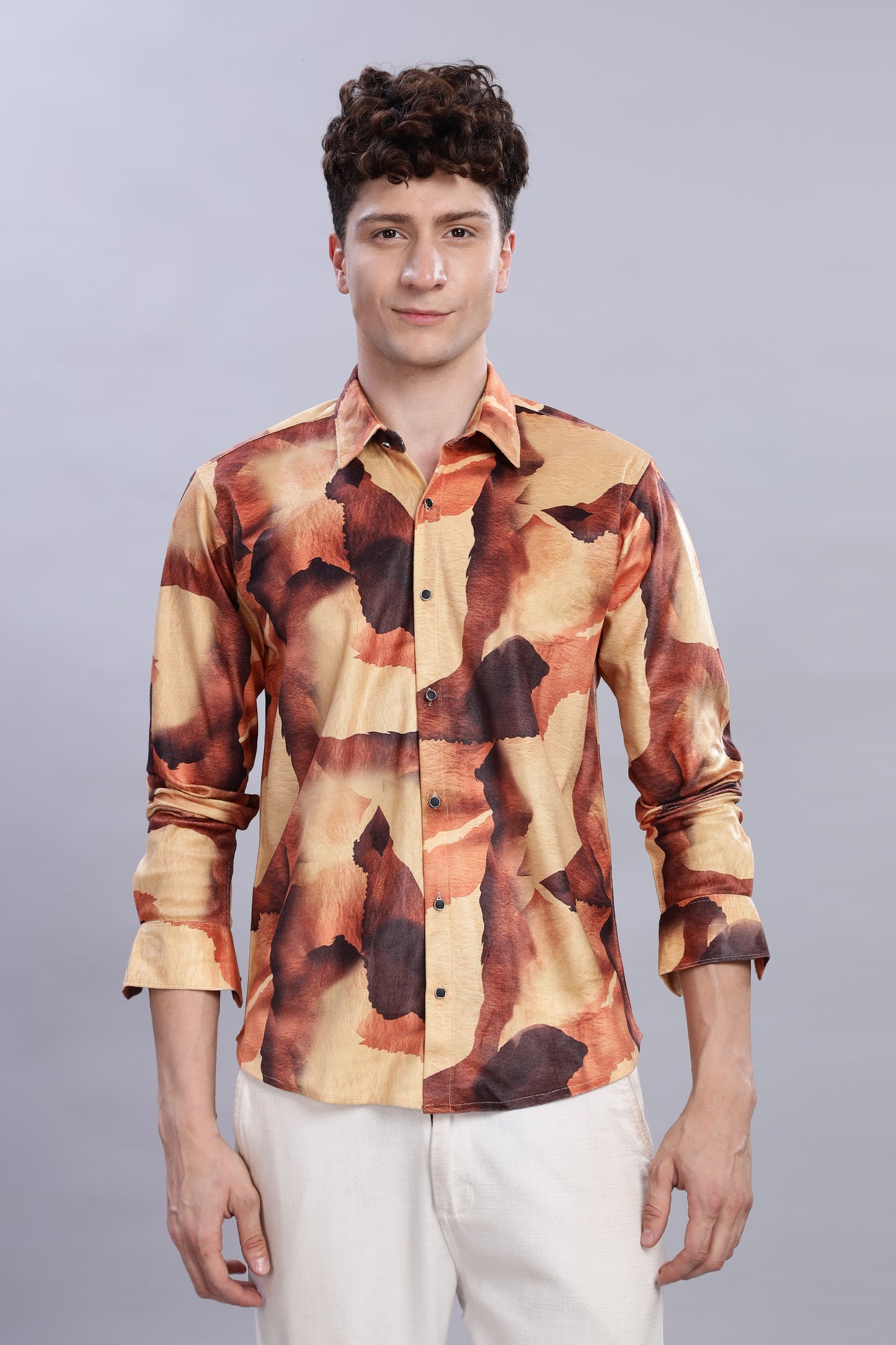 Desert Blaze Printed Shirt