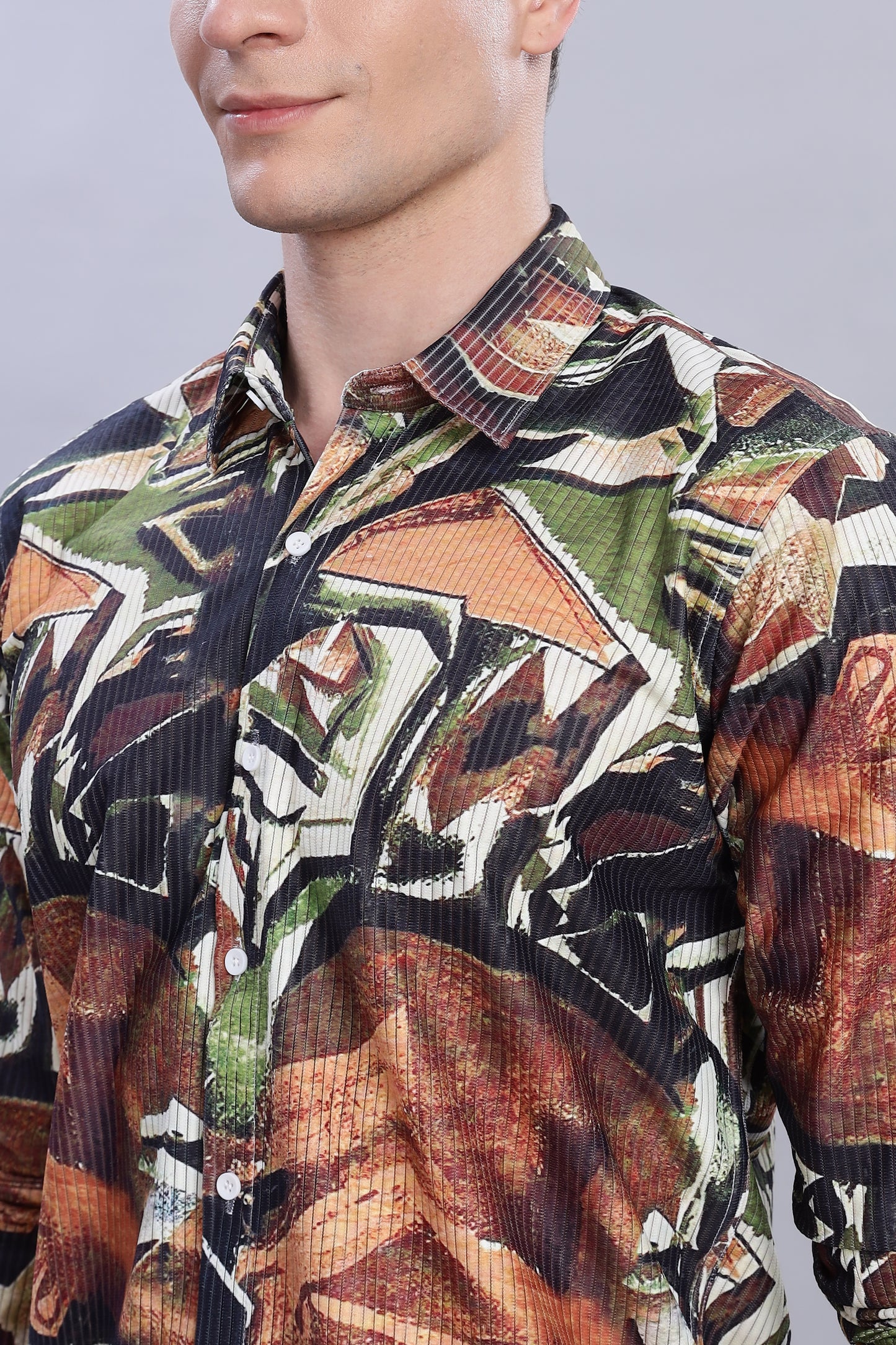 Cord Printed Shirt